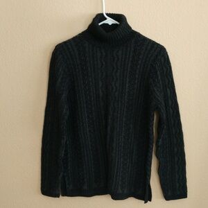 eight eight eight Dark Charcoal Gray Sweater Size L
